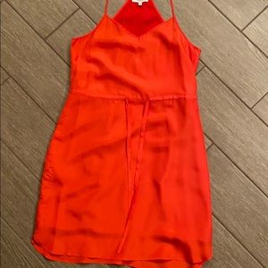 Madewell silk slip dress